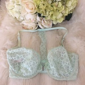 VICTORIA'S SECRET SWAROVSKI CRYSTAL RHINESTONE BRA